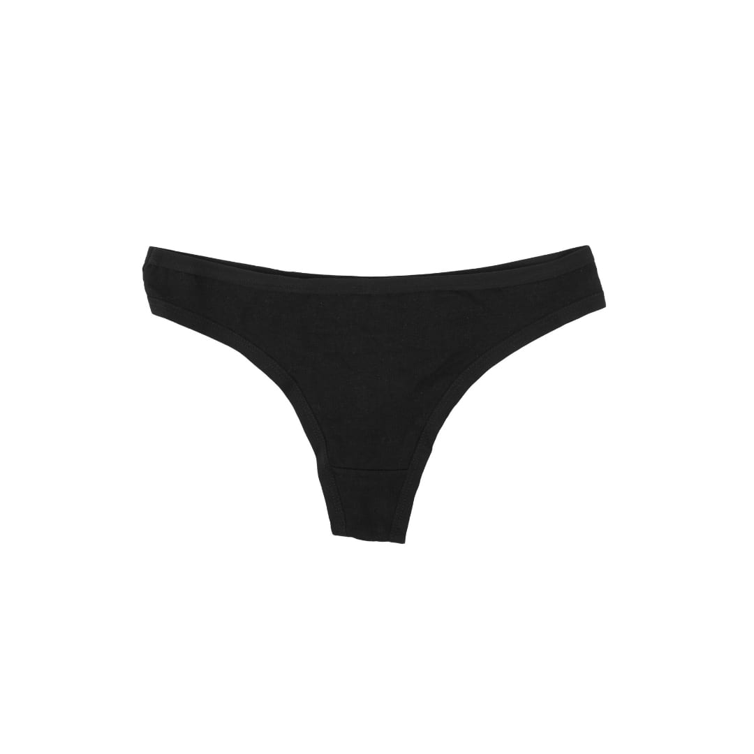 Dukal Disposable Thong Panty Black (25 count) - 900502