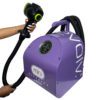 Lilac Mini Sidekick with spray gun being held by hands