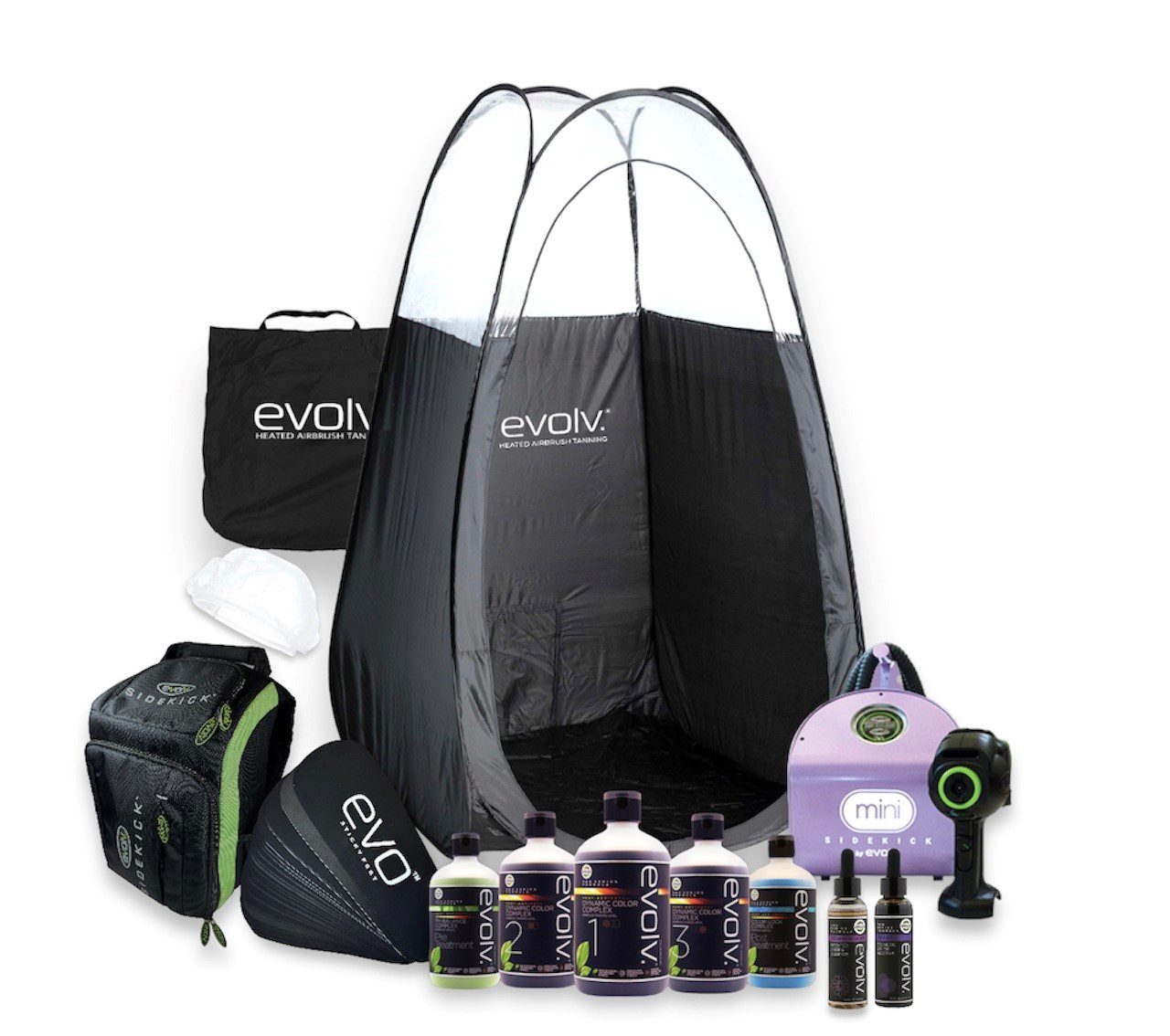 Full Sidekick Mini (Lilac) Business Kit with Pop Up Tent and Evolv Products