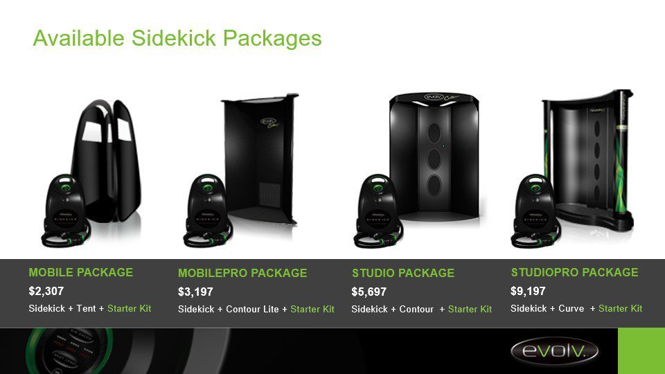 Available Sidekick Packages